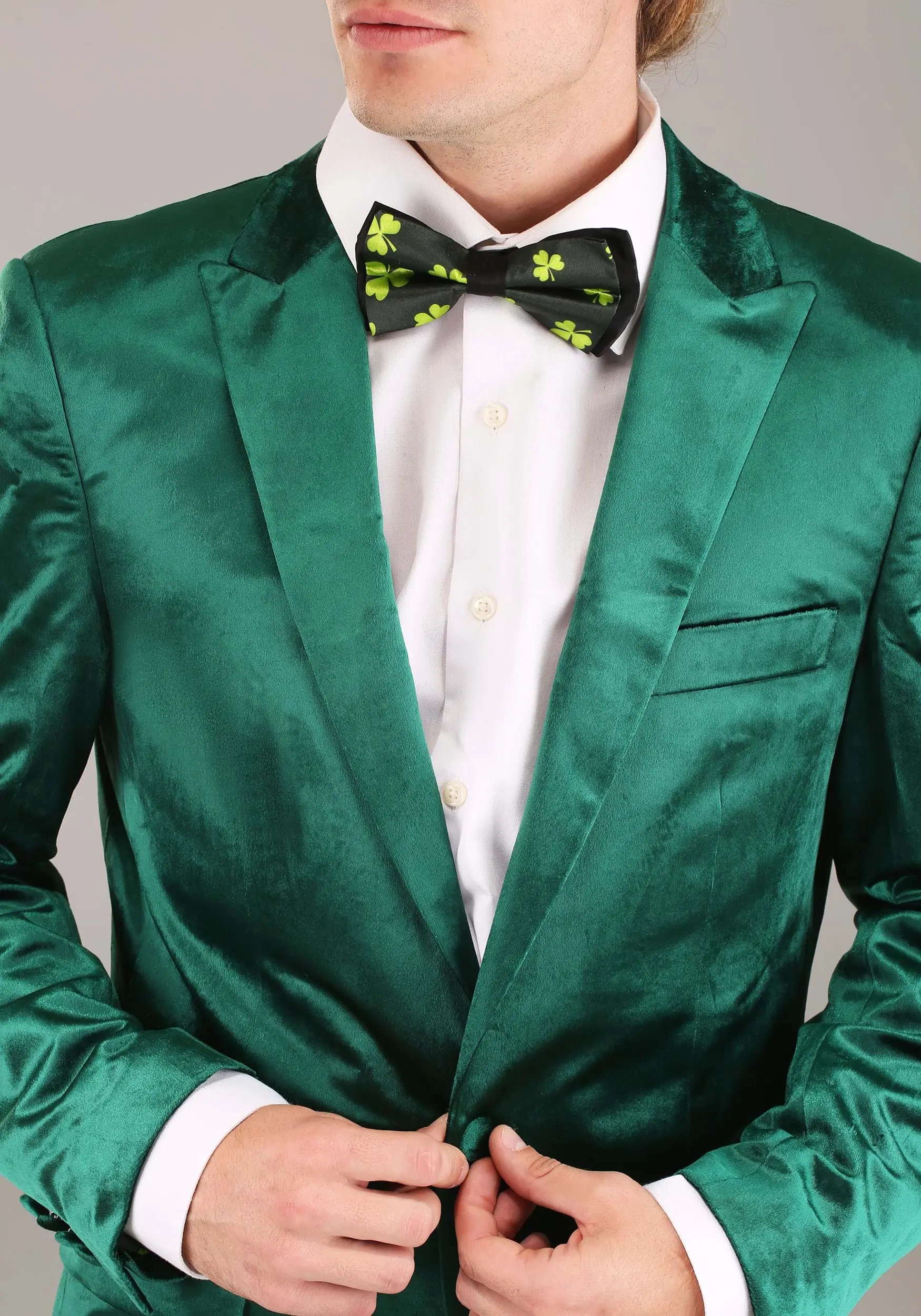 Haizhilan Garment CO., LTD Green Leprechaun Suit Costume For Men 6 Haizhilan Garment CO., LTD Green Leprechaun Suit Costume For Men - Image 4