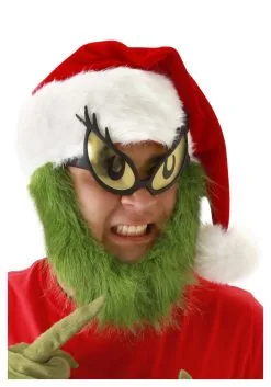 Elope Mister Grinch Glasses -Halloween Costumes Shop mister grinch glasses alt 2