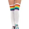 LEG AVENUE Over The Rainbow Opaque Thigh High Women's Tights -Halloween Costumes Shop over the rainbow opaque thigh high tights