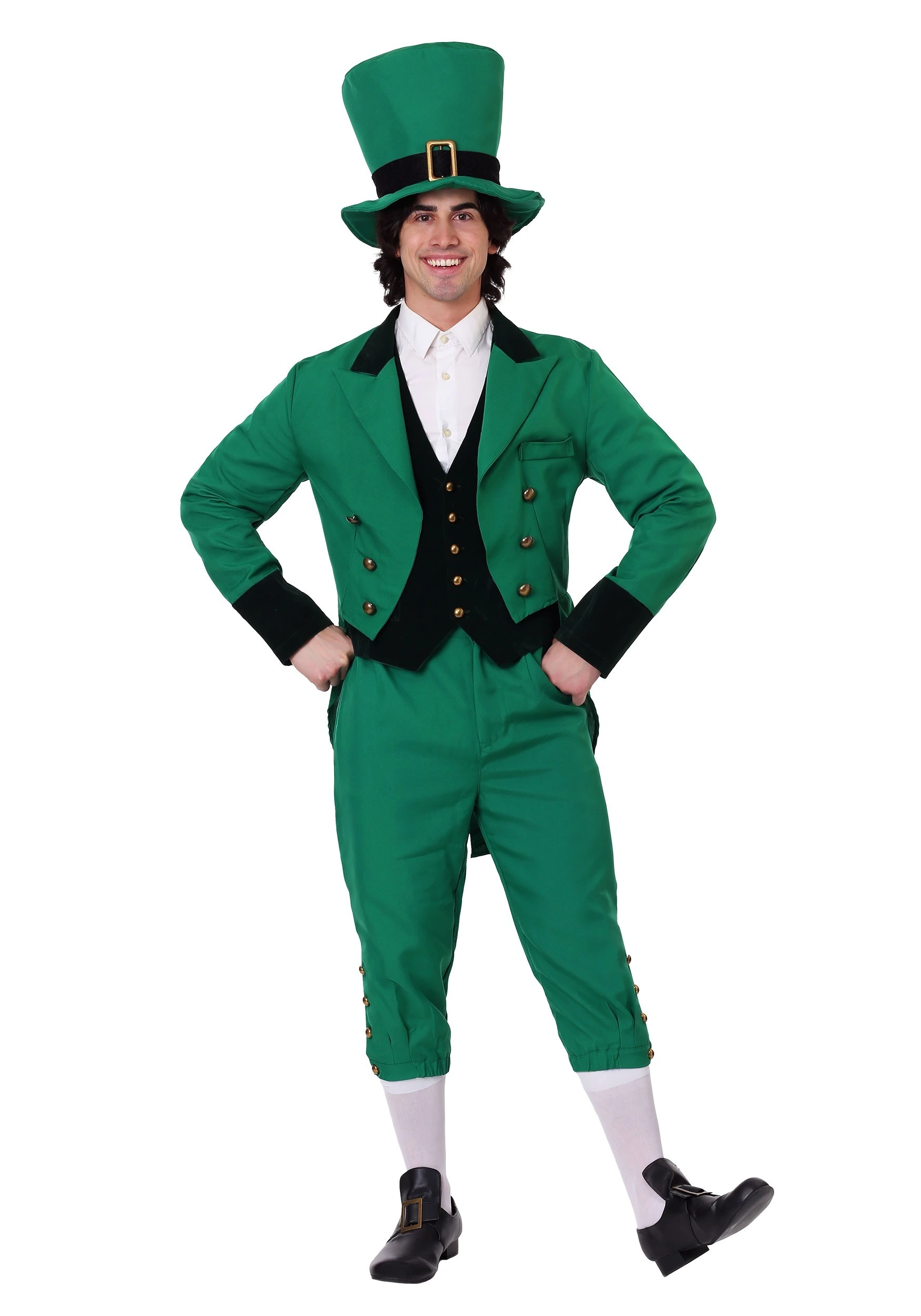 Fun Costumes Plus Size Leprechaun Costume 3 Fun Costumes Plus Size Leprechaun Costume