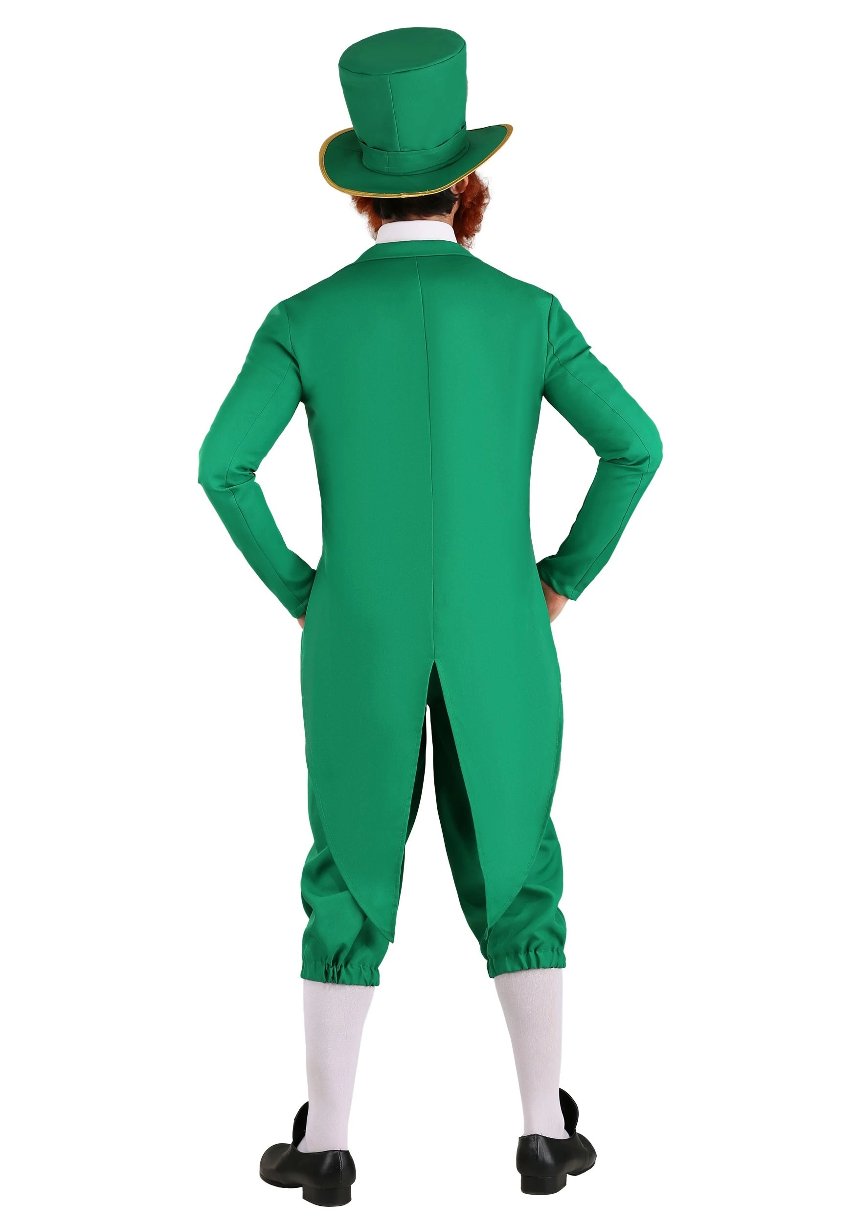 Fun Costumes Men's Plus Size Lucky Leprechaun Costume 4 Fun Costumes Men's Plus Size Lucky Leprechaun Costume - Image 2