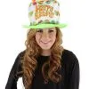 Elope Adult Rainbow Birthday Cake Plush Hat -Halloween Costumes Shop rainbow birthday cake plush hat