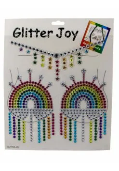 Western Fashion Rainbow Body Gem Costume Pasties