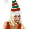 Elope Adult Soft Ridged Santa Hat