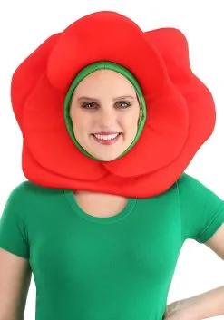 Fun Costumes Rose Flower Headpiece For Adults