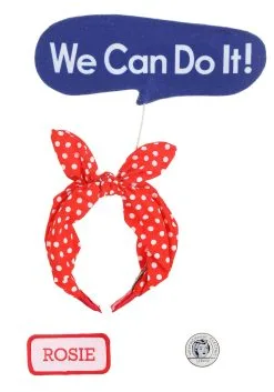 Elope Costume Kit For Rosie The Riveter -Halloween Costumes Shop rosie the riveter costume kit alt 5