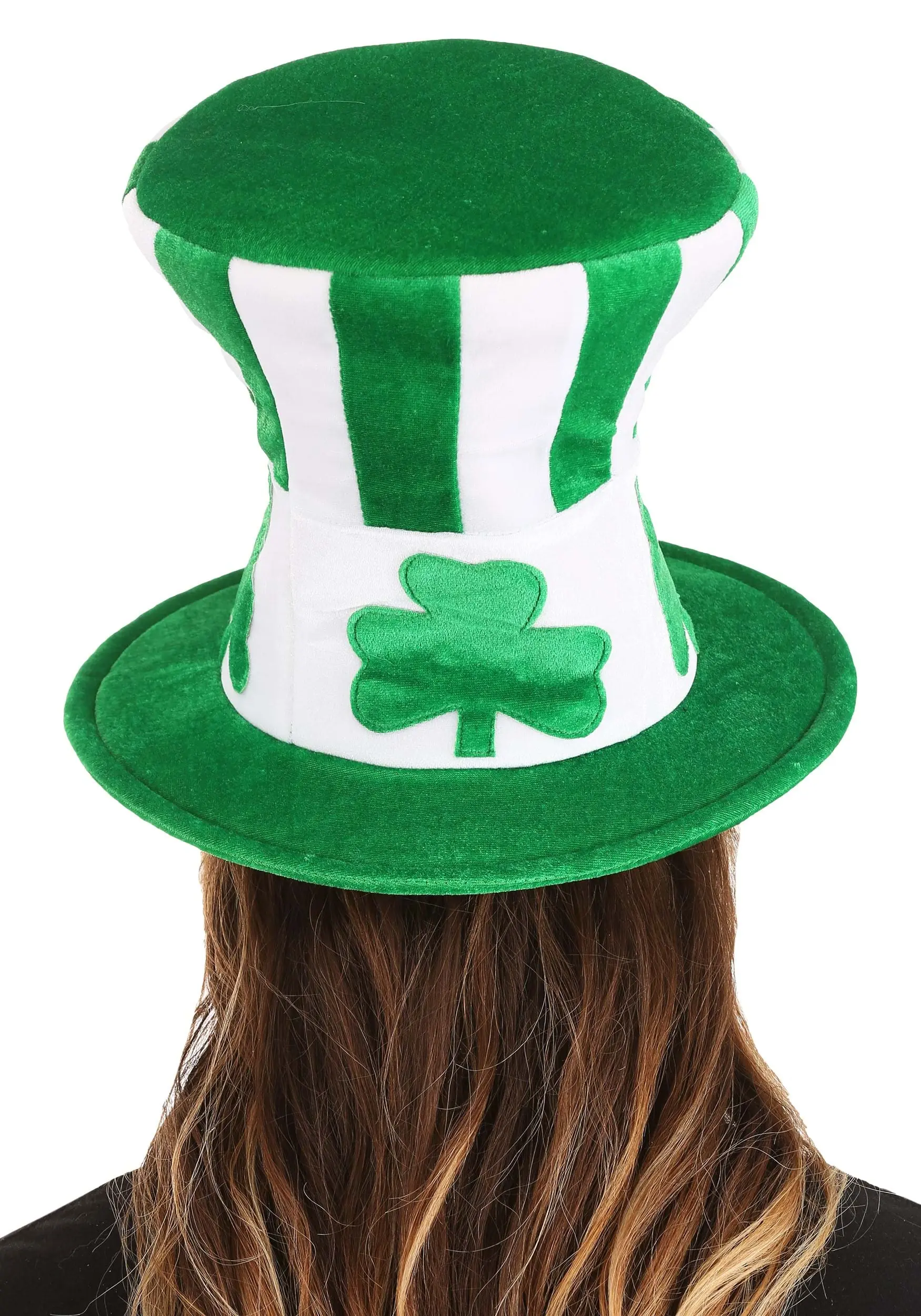 Elope Adult Shamrock Uncle Sam Hat 4 Elope Adult Shamrock Uncle Sam Hat - Image 2