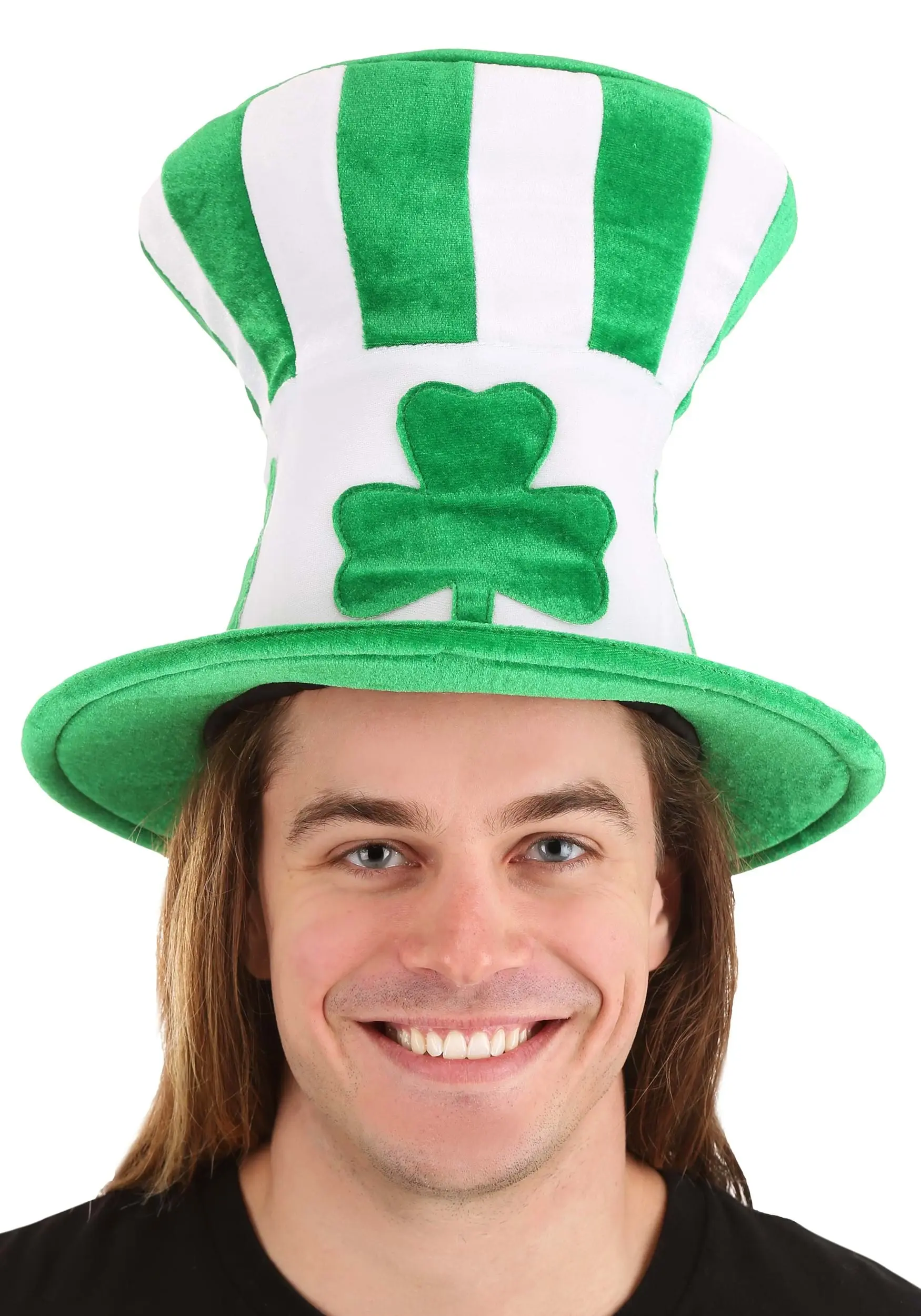 Elope Adult Shamrock Uncle Sam Hat 3 Elope Adult Shamrock Uncle Sam Hat
