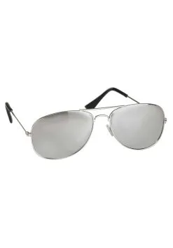Elope Police Silver Mirror Sunglasses