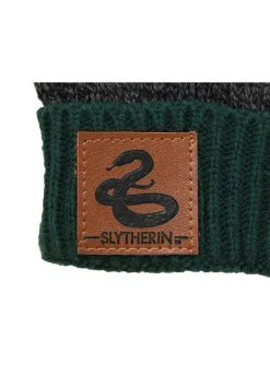 Elope Slytherin Heathered Knit Warm Beanie -Halloween Costumes Shop slytherin heathered knit beanie alt 3