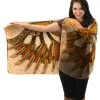 Elope Steampunk Wings Brown Lightweight Scarf -Halloween Costumes Shop steampunk wings lightweight scarf