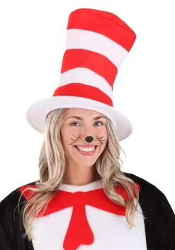 Elope Cat In The Hat Adult Hat -Halloween Costumes Shop storybook cat in the hat adult hat alt 11