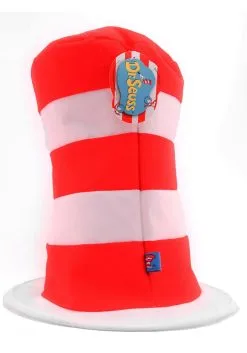 Elope Cat In The Hat Adult Hat -Halloween Costumes Shop storybook cat in the hat adult hat alt 3