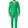 Opposuits Suitmeister Solid Green Suit For Men -Halloween Costumes Shop suitmeister solid green