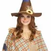 Fun World Sweet Scarecrow Hat Costume Accessory -Halloween Costumes Shop sweet scarecrow hat