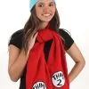 Nanjing Sylva International Trading Co. Ltd Thing 1 & 2 Winter Hat & Scarf Kit For Adults 1 Nanjing Sylva International Trading Co. Ltd Thing 1 & 2 Winter Hat & Scarf Kit For Adults -Halloween Costumes Shop thing 12 winter hat scarf kit