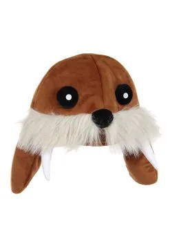 Elope Plush Walrus Spray Toy Hat -Halloween Costumes Shop walrus sprazy toy hat alt 3