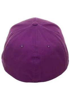 Bioworld Merchandising / Independent Sales Waluigi Flex Fit Cap -Halloween Costumes Shop waluigi flex fit cap alt 2