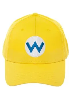 Bioworld Merchandising / Independent Sales Wario Flex Fit Cap -Halloween Costumes Shop wario flex fit cap alt 2
