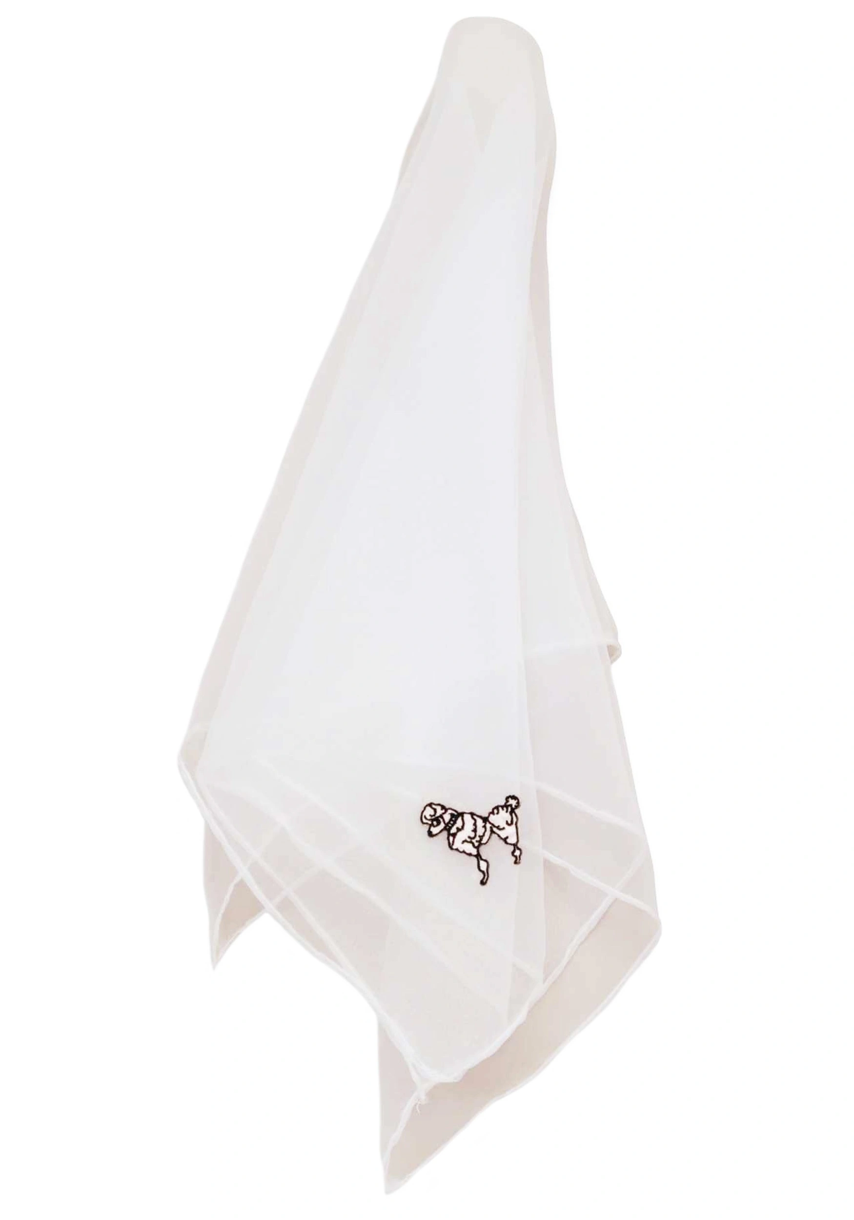 Forum Novelties, Inc White Poodle Scarf 3 Forum Novelties, Inc White Poodle Scarf