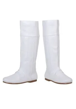 Ellie White Princess Boots