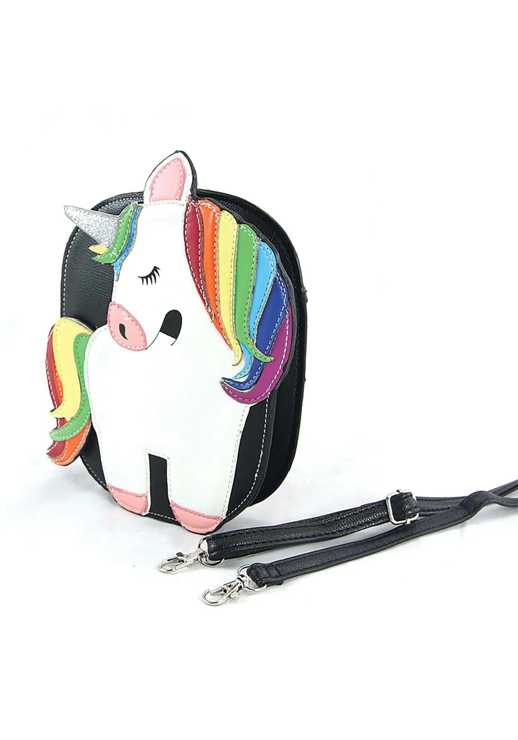 Comeco Women's Rainbow Unicorn Costume Purse 5 Comeco Women's Rainbow Unicorn Costume Purse - Image 3