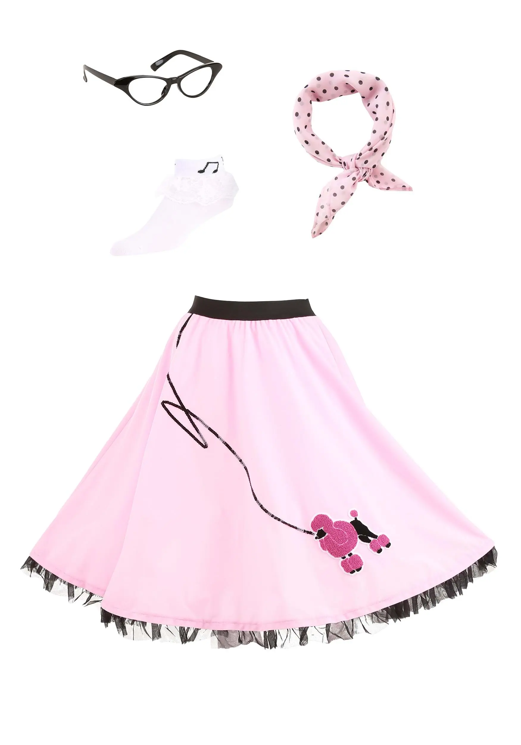Fun Costumes Womens Sock Hop Kit 8 Fun Costumes Womens Sock Hop Kit - Image 6