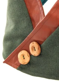 Elope Woodland Elf Plush Costume Hood -Halloween Costumes Shop woodland elf plush hood alt 4